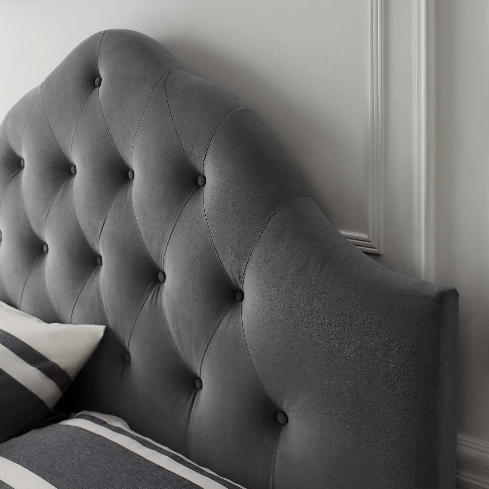 Modway Sovereign Full Diamond Tufted Performance Velvet Headboard | Headboards | Modishstore-4