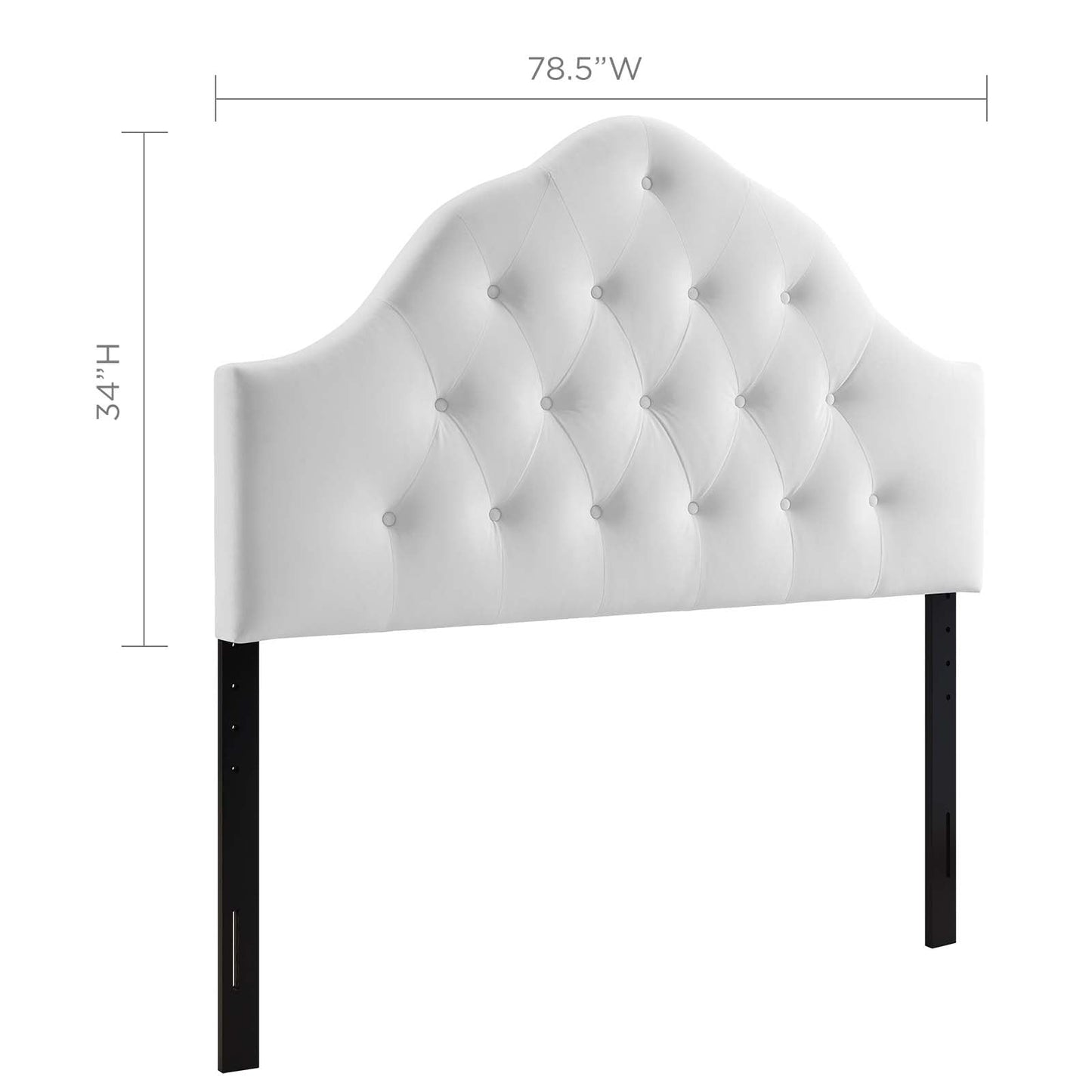 Sovereign King Diamond Tufted Performance Velvet Headboard By Modway - MOD-6125 | Headboards | Modishstore - 3