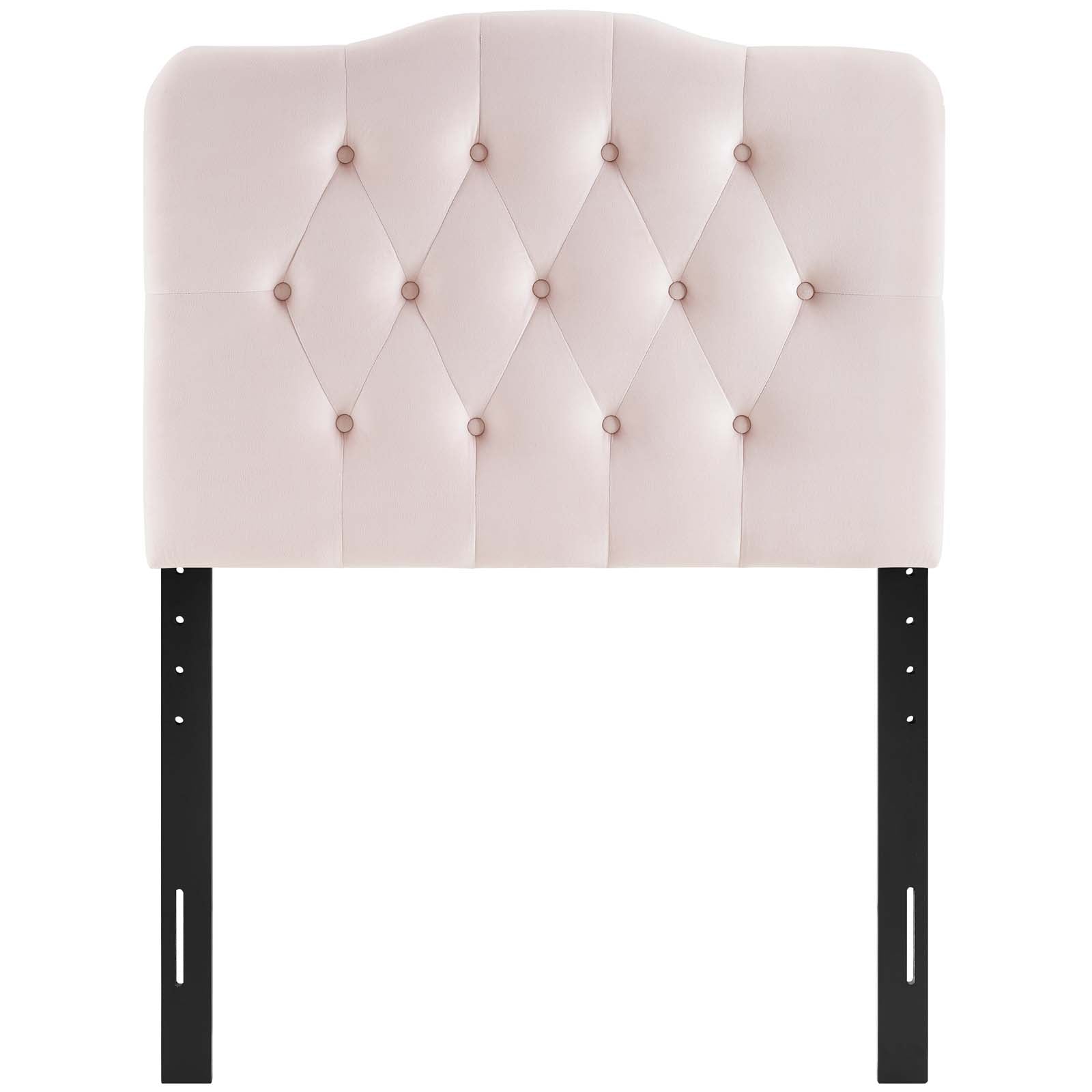Annabel Twin Diamond Tufted Performance Velvet Headboard By Modway - MOD-6126 | Headboards - 4