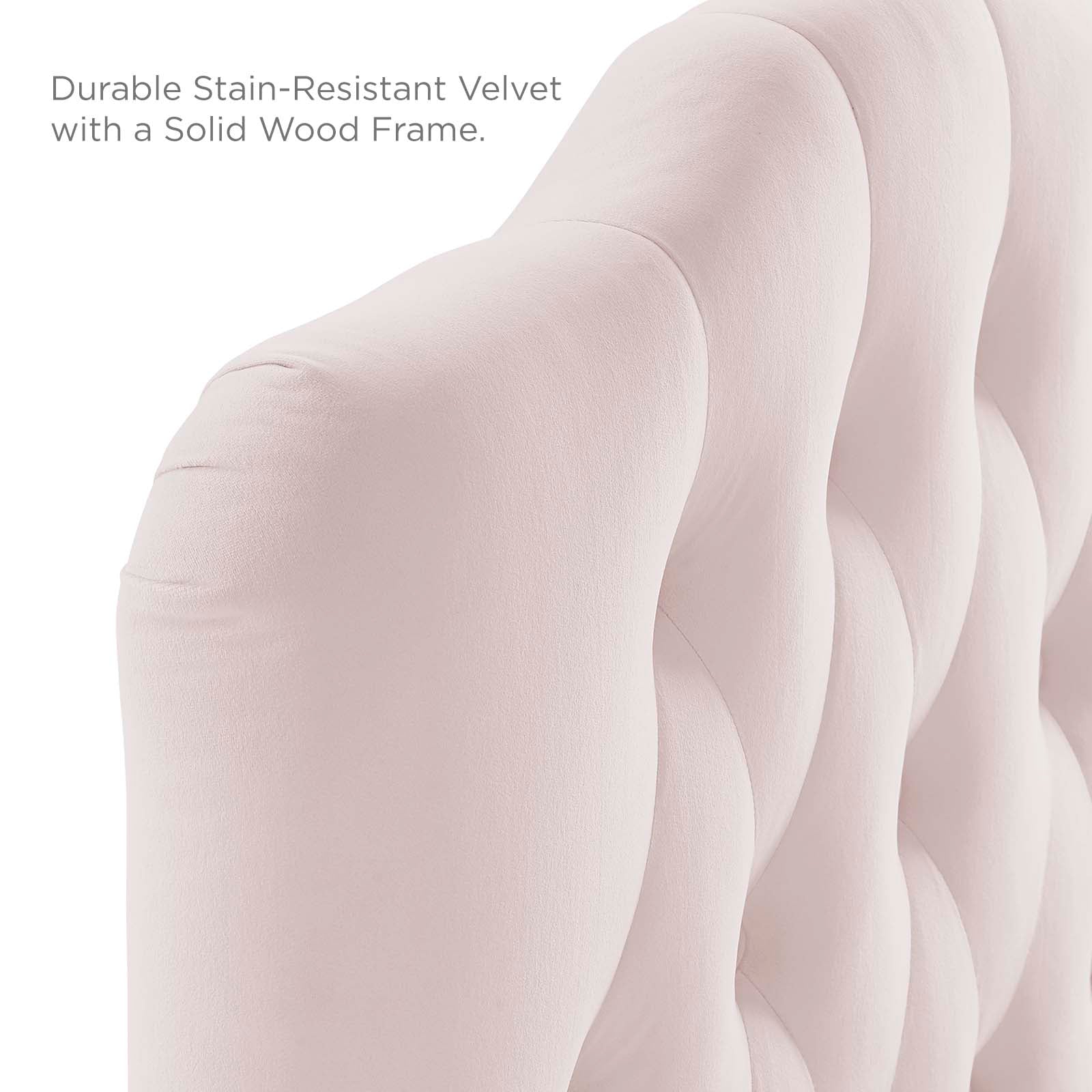 Annabel Twin Diamond Tufted Performance Velvet Headboard By Modway - MOD-6126 | Headboards - 6