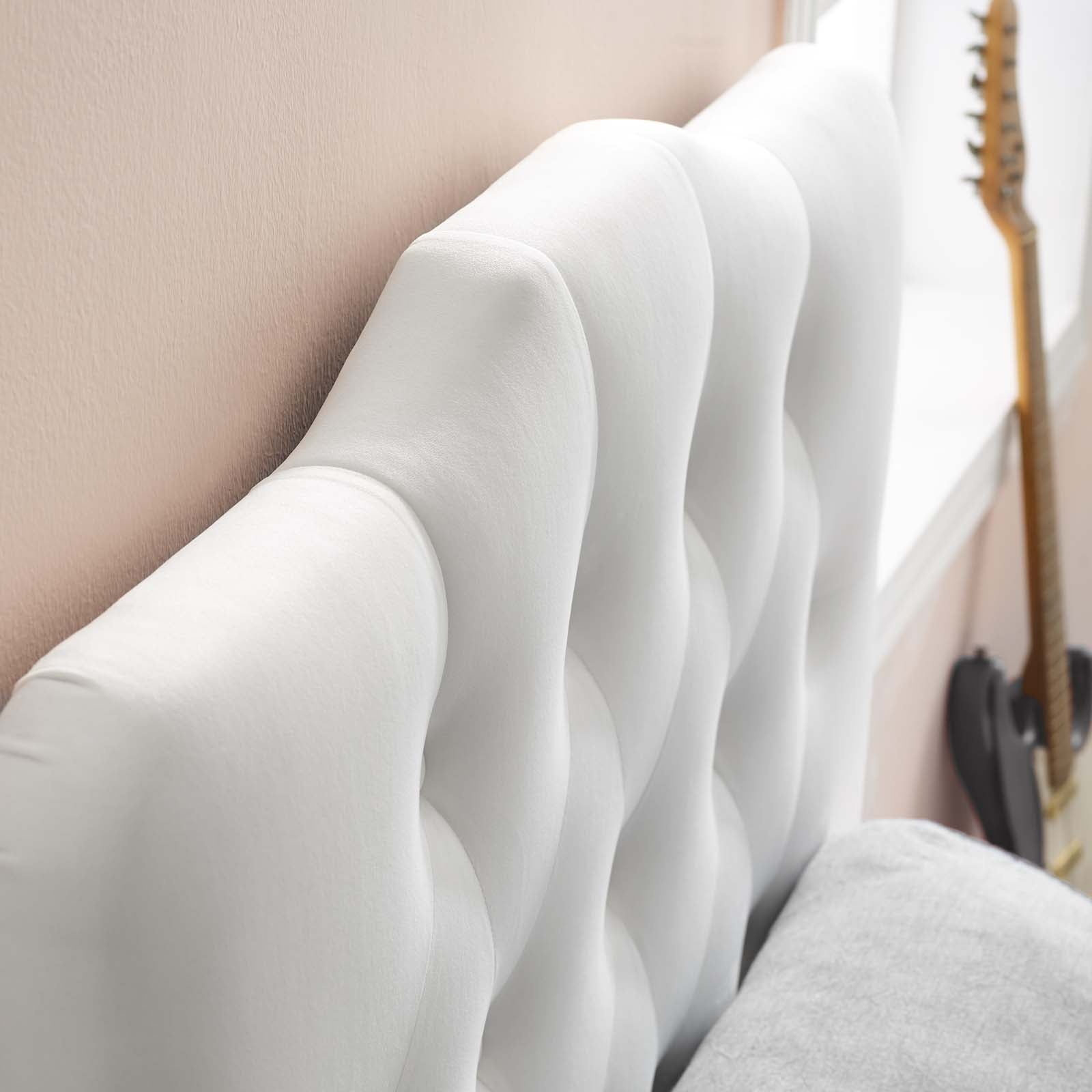 Annabel Twin Diamond Tufted Performance Velvet Headboard By Modway - MOD-6126 | Headboards - 14