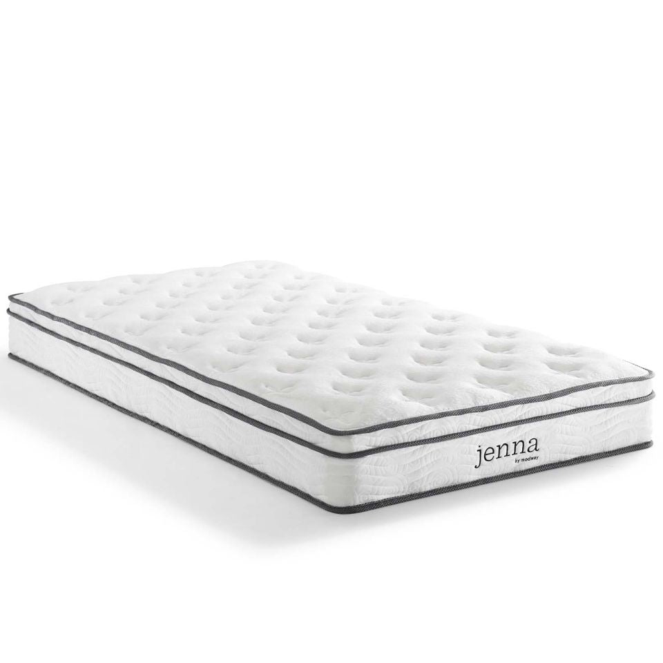 Modway Jenna 8" Narrow Twin Innerspring Mattress | Mattresses | 