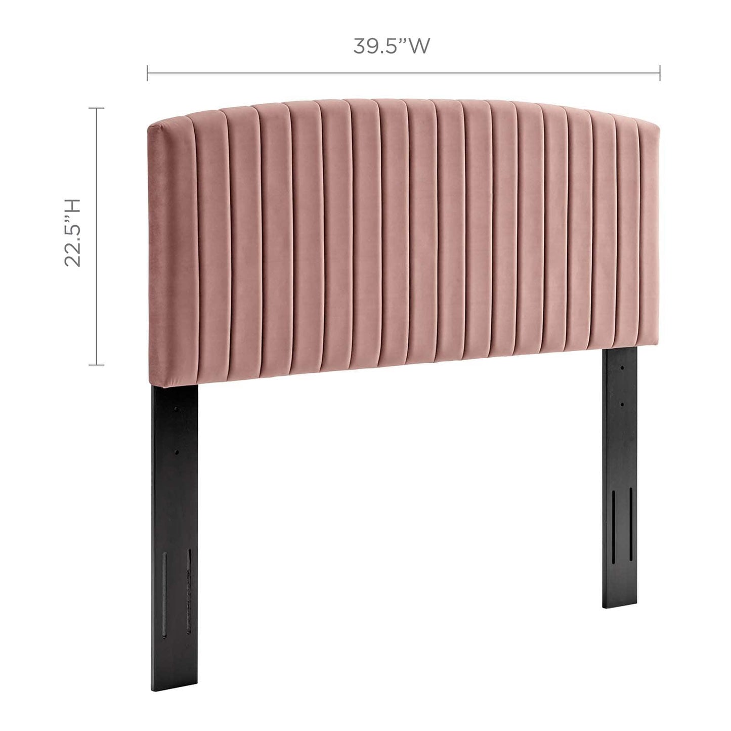 Modway Rebecca Performance Velvet Twin Headboard | Headboards | Modishstore-11