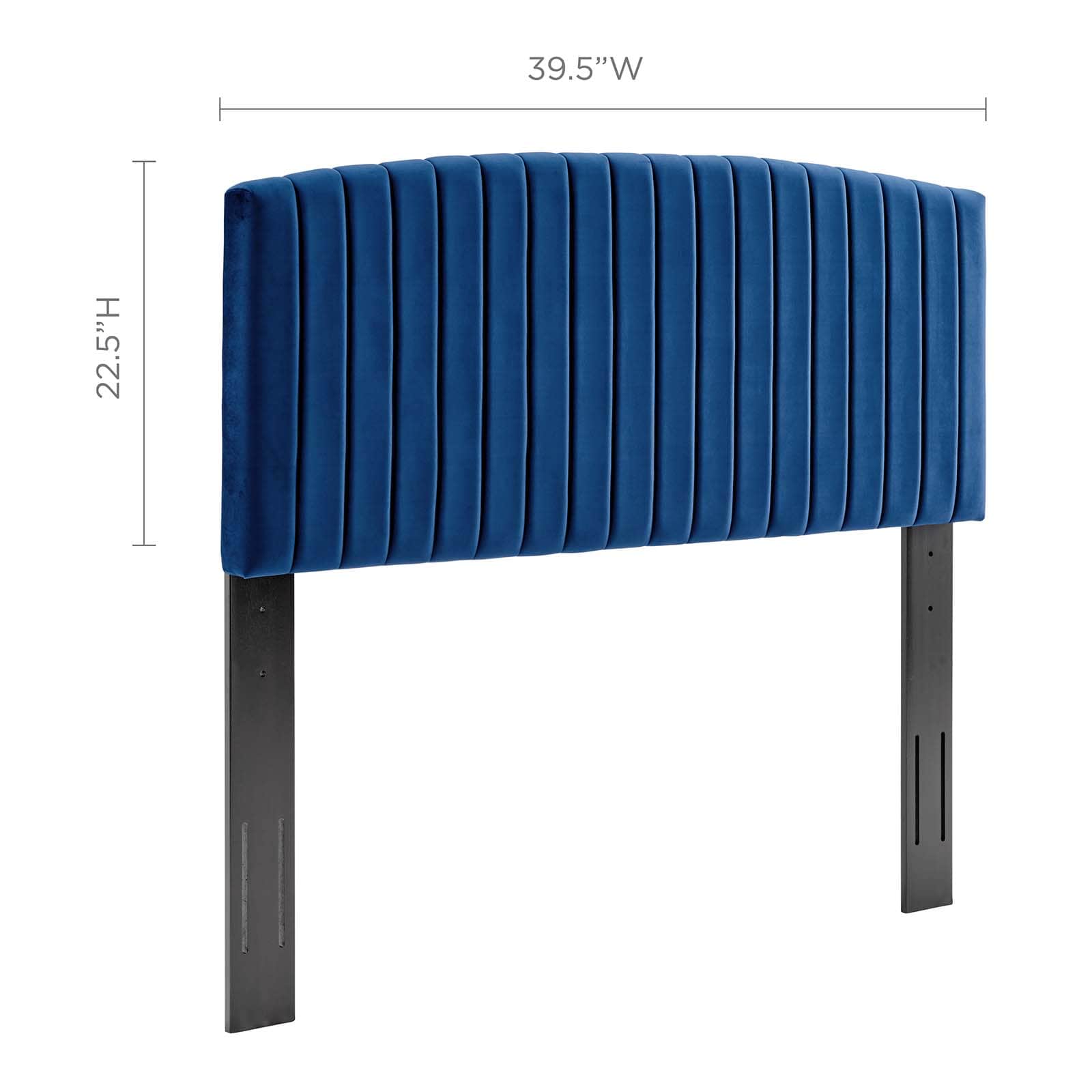 Modway Rebecca Performance Velvet Twin Headboard | Headboards | Modishstore-18
