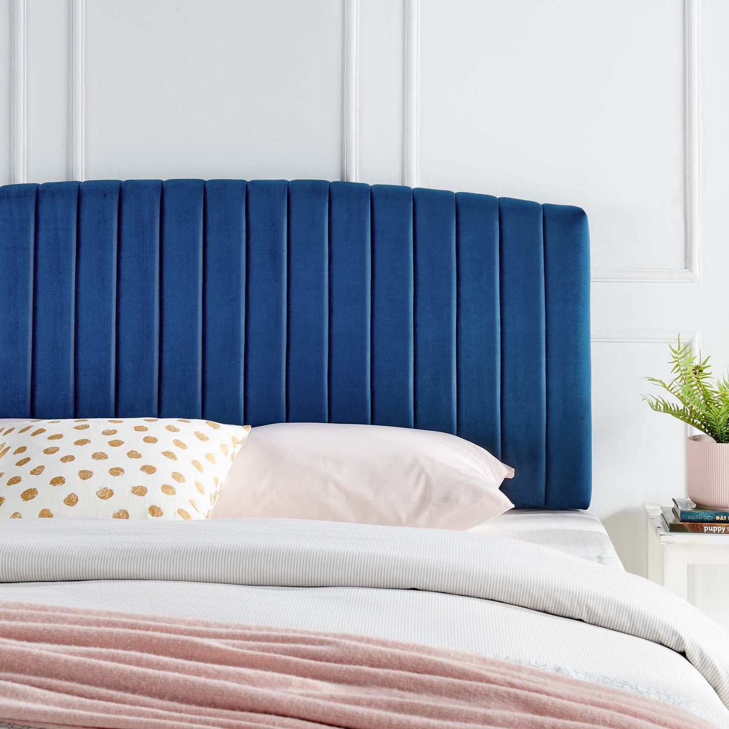 Modway Rebecca Performance Velvet Twin Headboard | Headboards | Modishstore-23