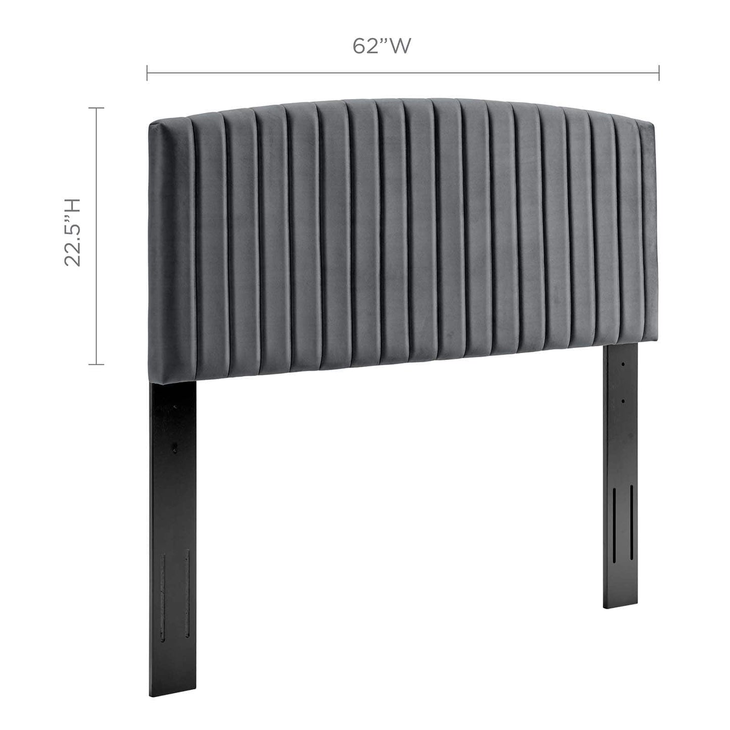 Modway Rebecca Performance Velvet Full / Queen Headboard | Headboards | Modishstore-3
