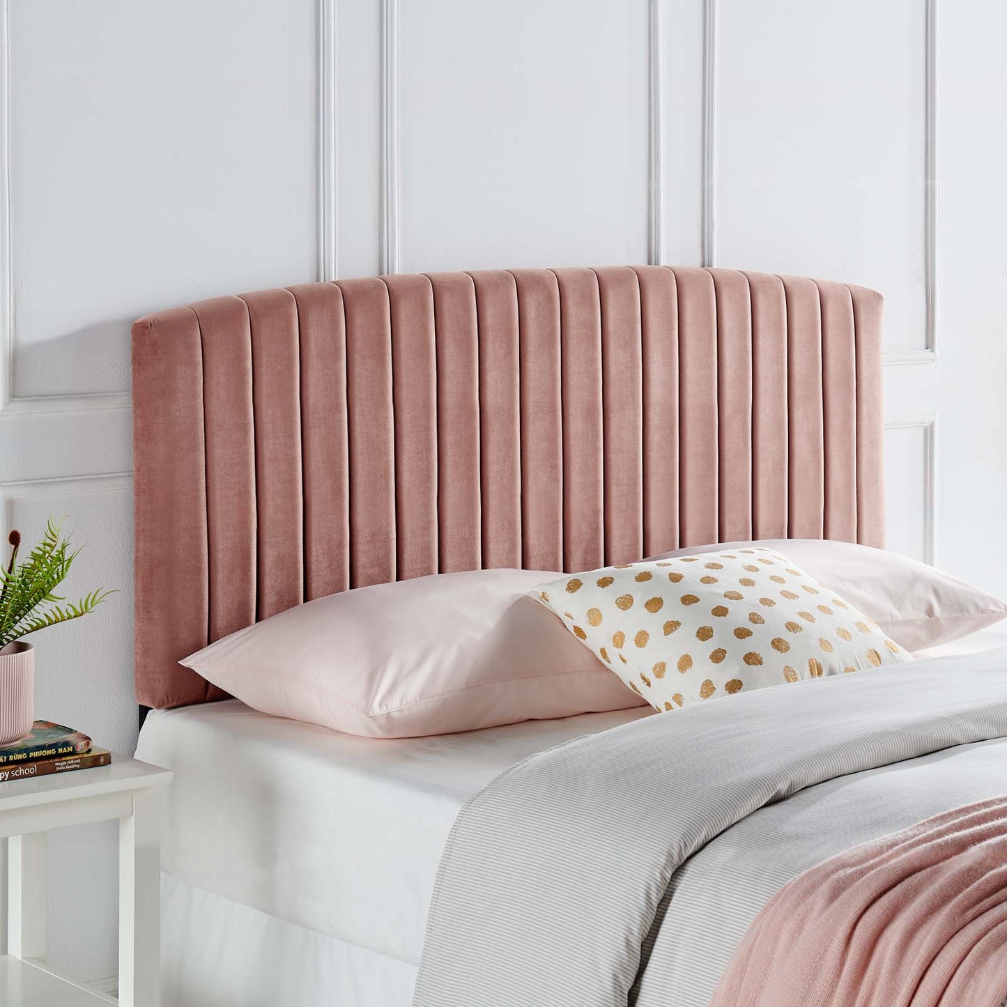Modway Rebecca Performance Velvet Full / Queen Headboard | Headboards | Modishstore-11