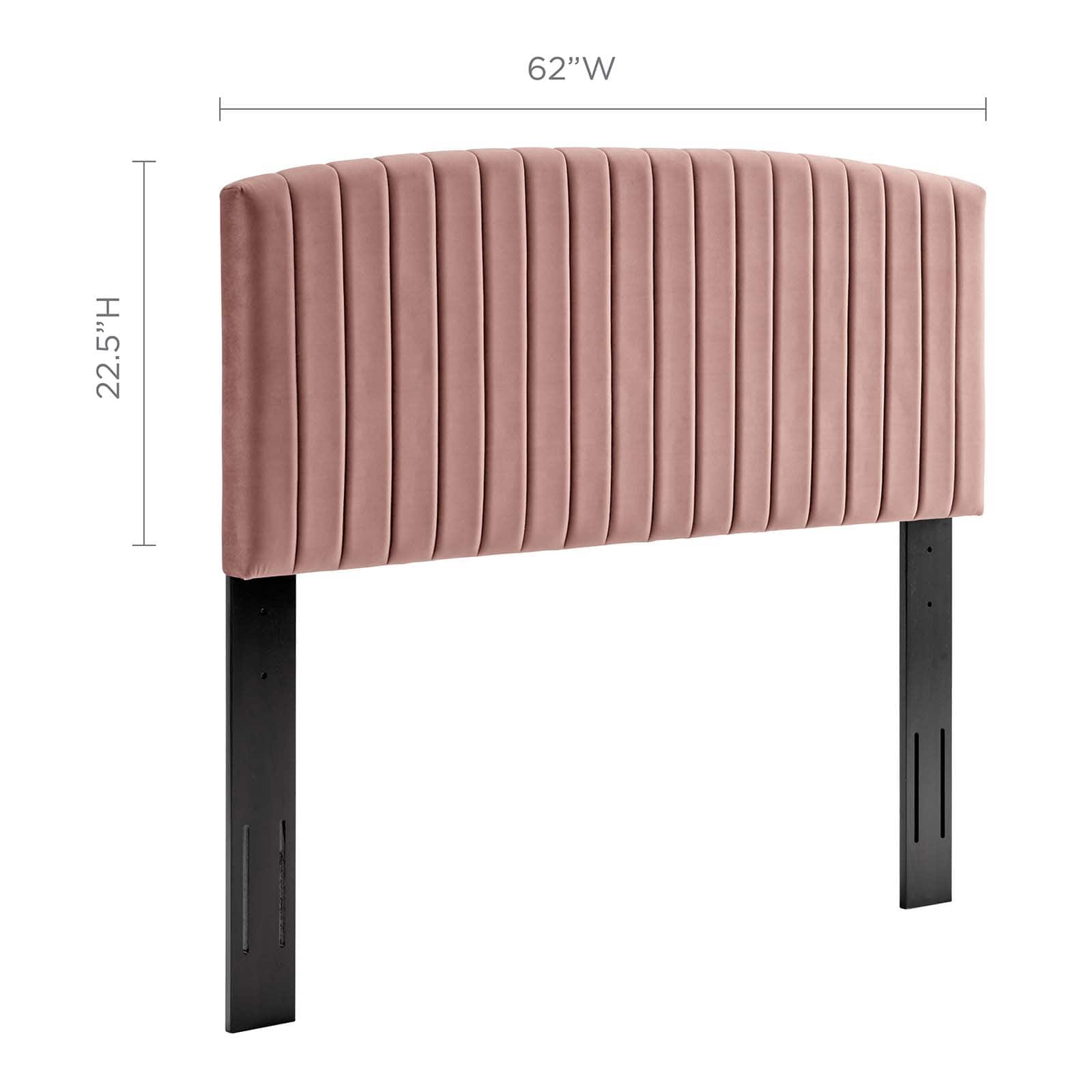 Modway Rebecca Performance Velvet Full / Queen Headboard | Headboards | Modishstore-13
