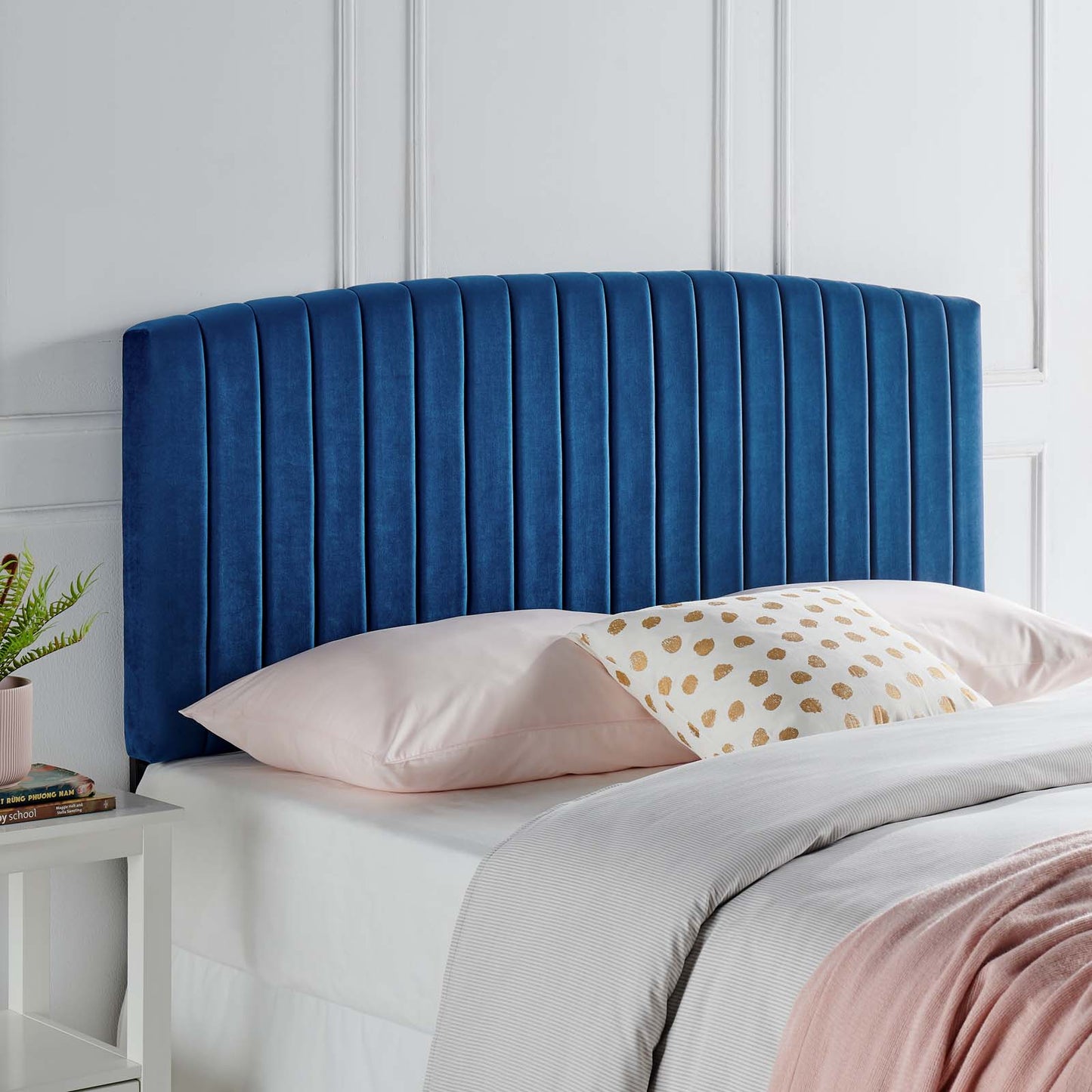 Modway Rebecca Performance Velvet Full / Queen Headboard | Headboards | Modishstore-18