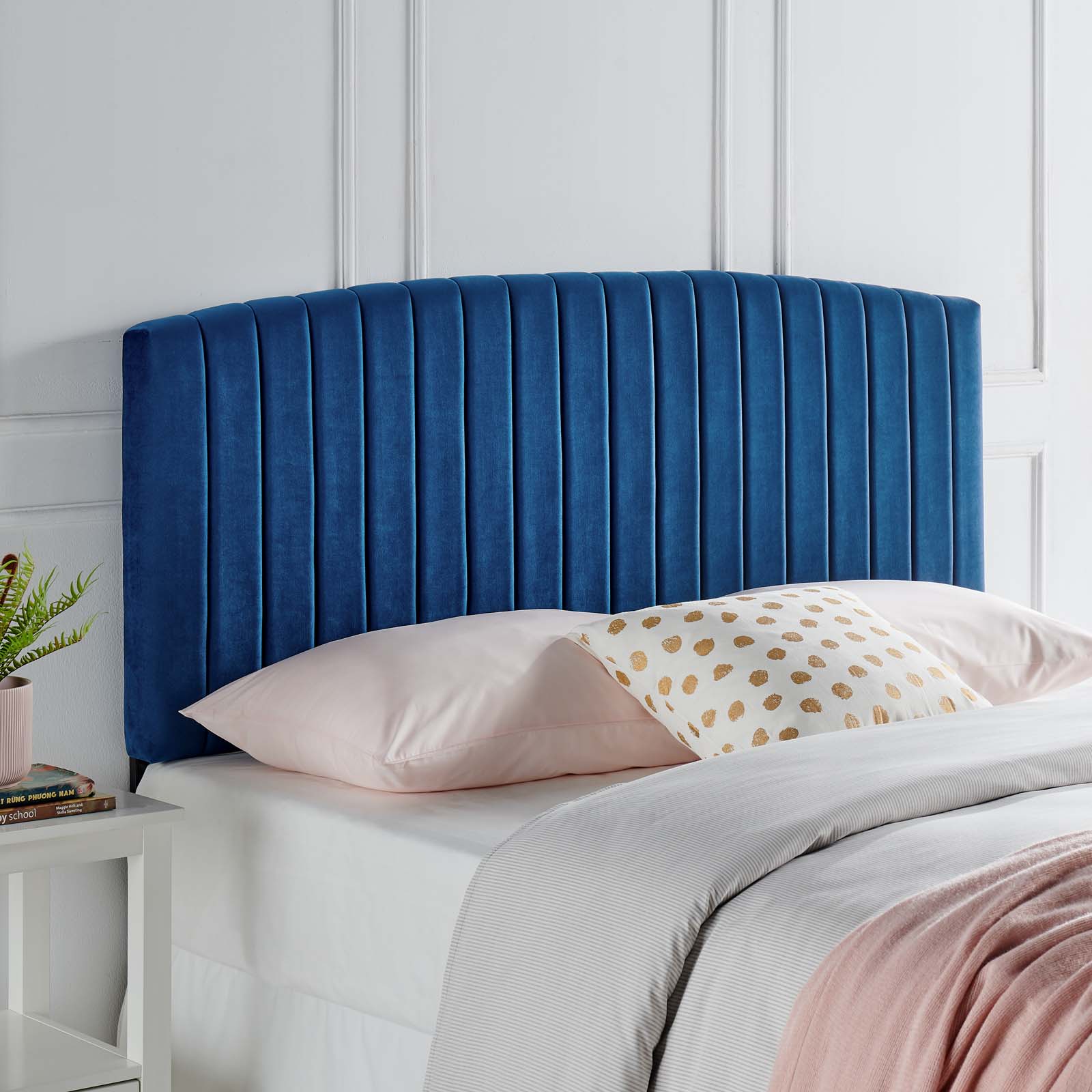 Modway Rebecca Performance Velvet Full / Queen Headboard | Headboards | Modishstore-18