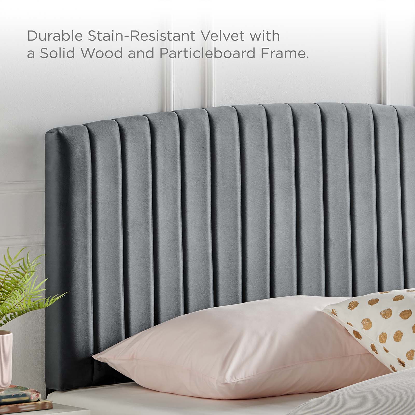 Modway Rebecca Performance Velvet King / California King Headboard | Headboards | Modishstore-9