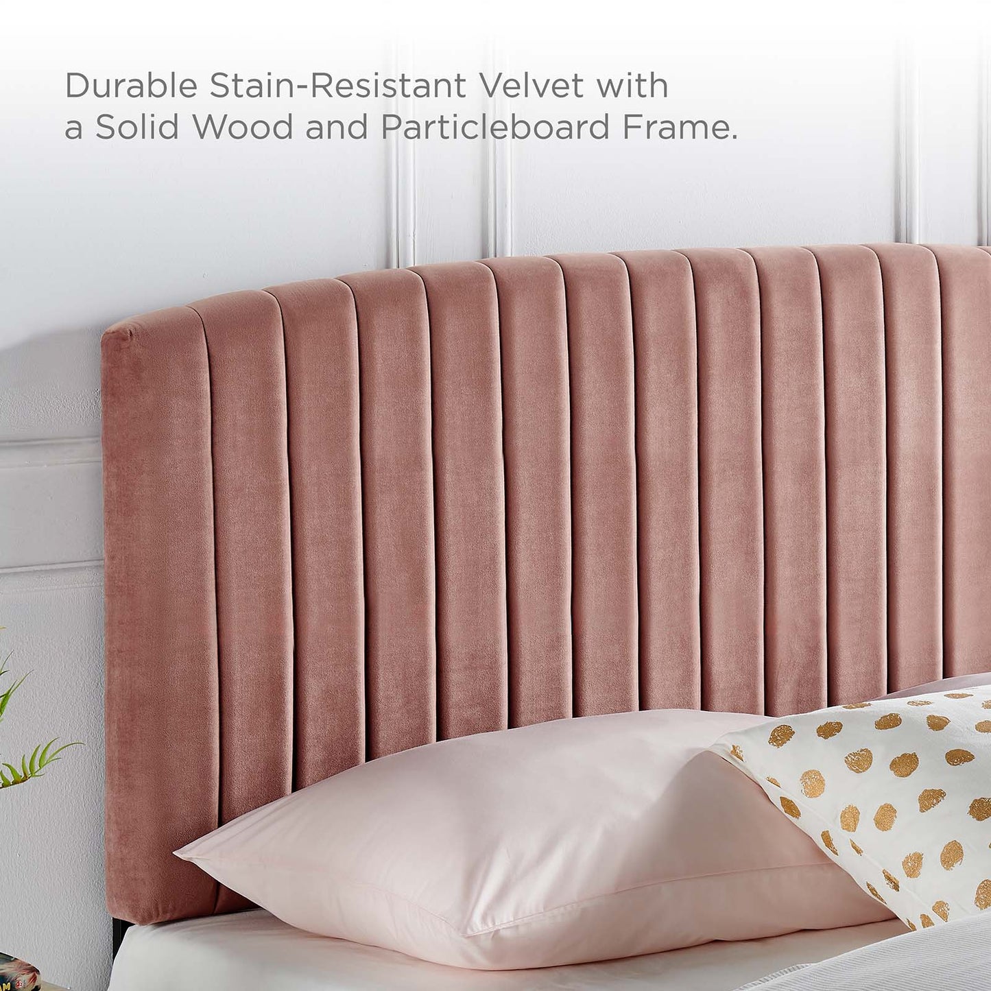 Modway Rebecca Performance Velvet King / California King Headboard | Headboards | Modishstore-17