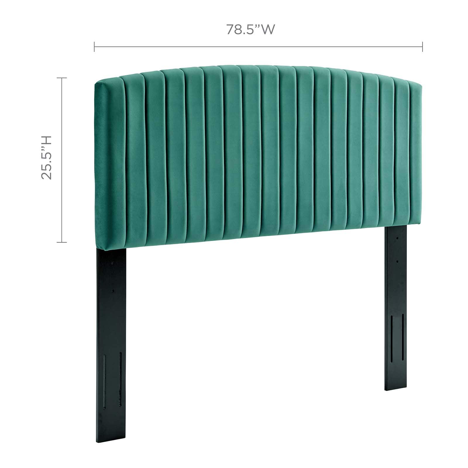 Modway Rebecca Performance Velvet King / California King Headboard | Headboards | Modishstore-27