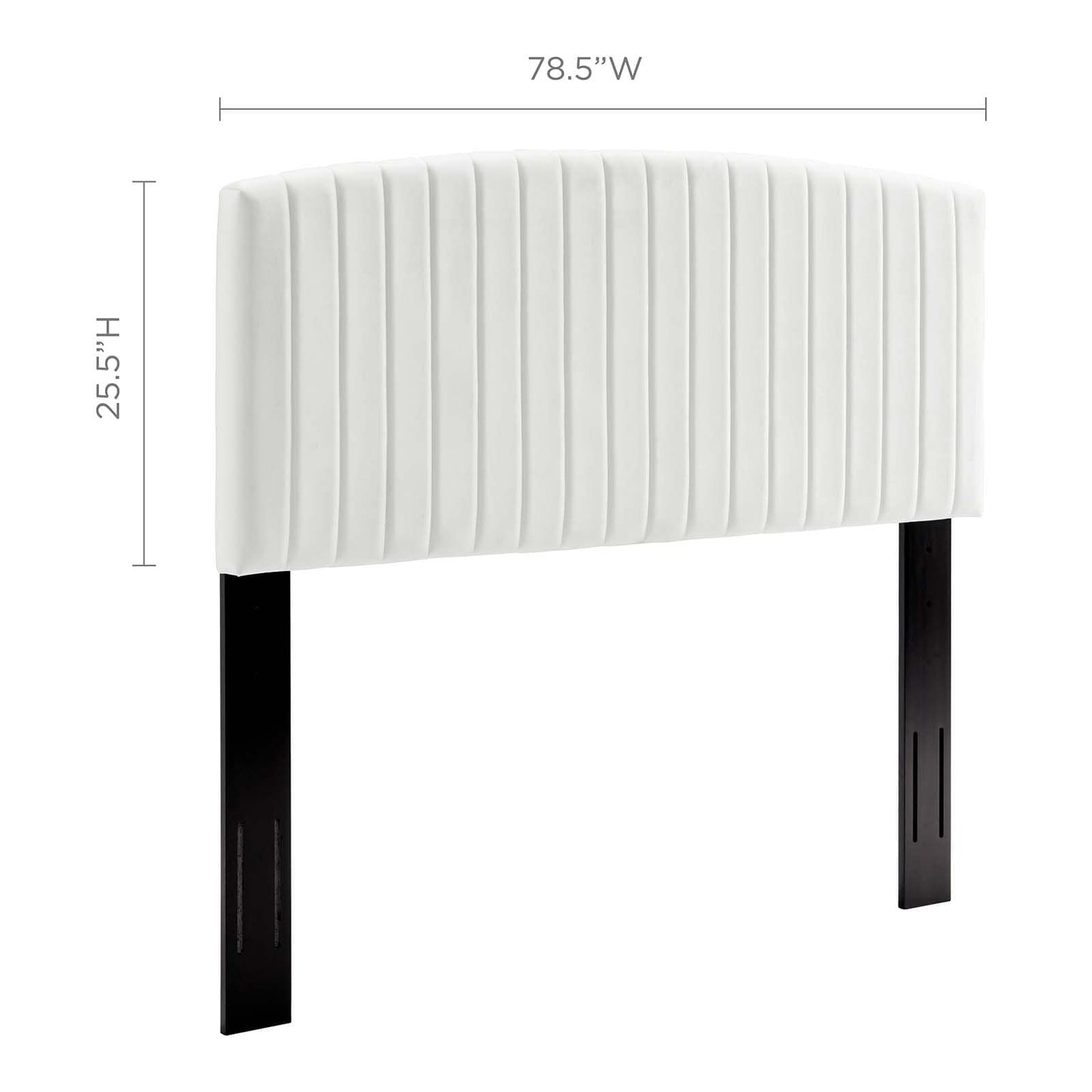 Modway Rebecca Performance Velvet King / California King Headboard | Headboards | Modishstore-34