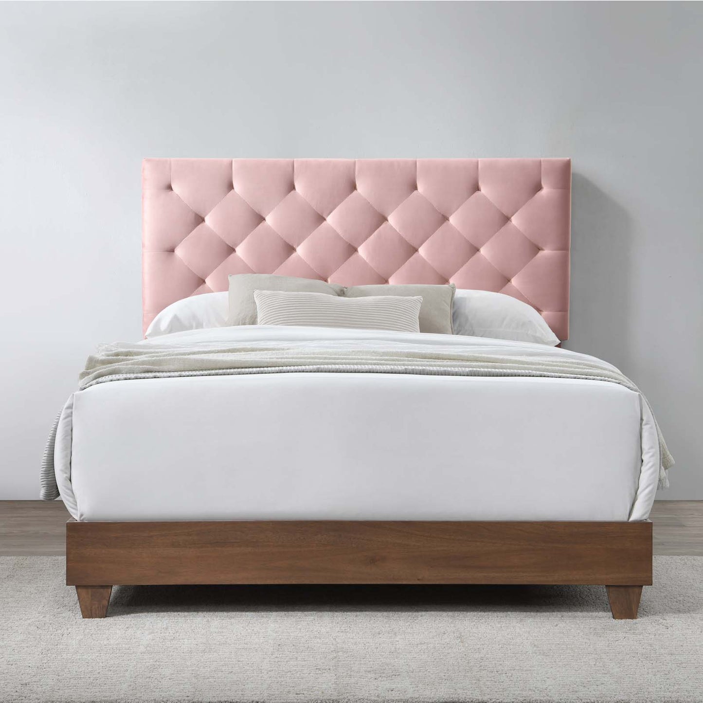 Modway Rhiannon Diamond Tufted Upholstered Performance Velvet Queen Bed | Beds | Modishstore-9
