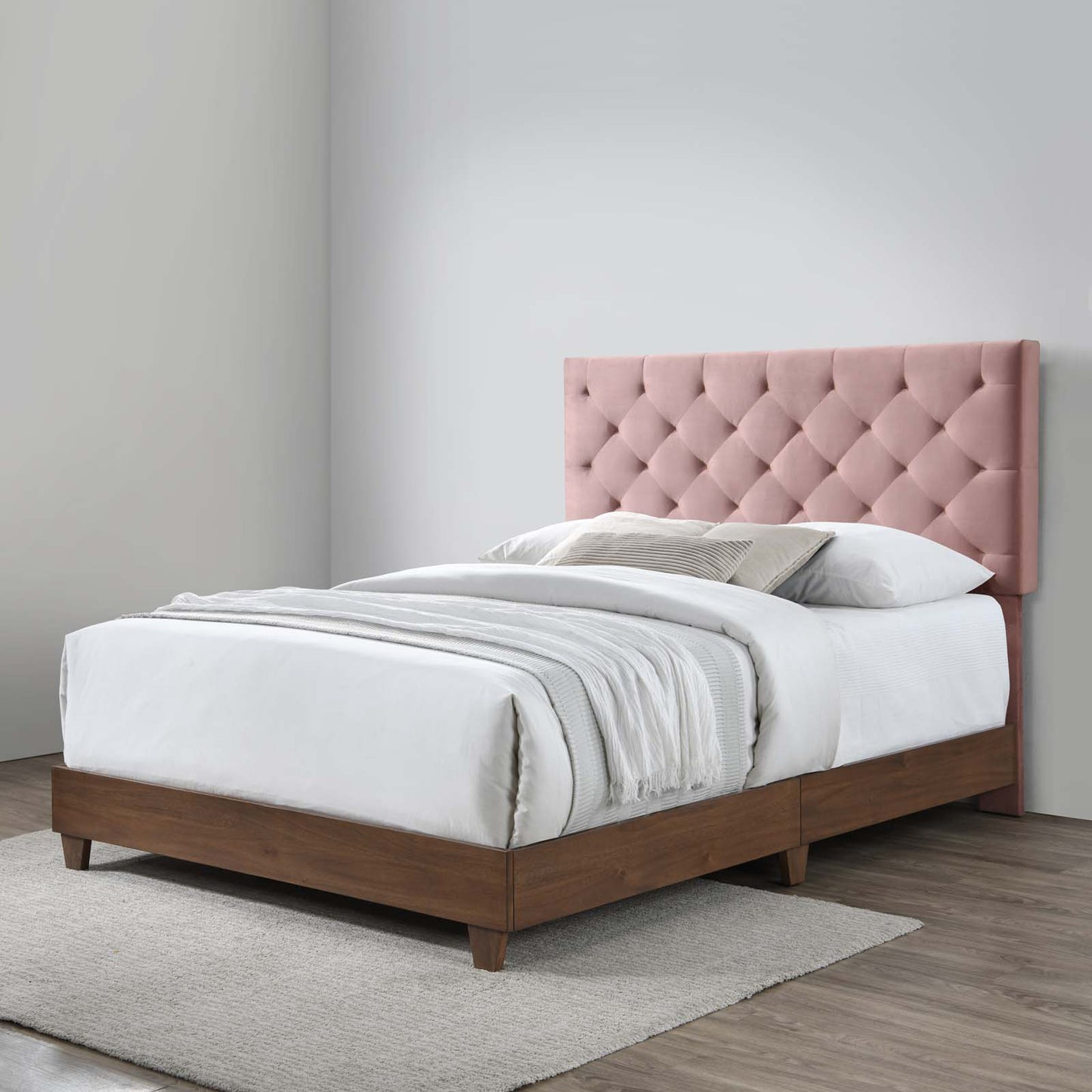 Modway Rhiannon Diamond Tufted Upholstered Performance Velvet Queen Bed | Beds | Modishstore-6