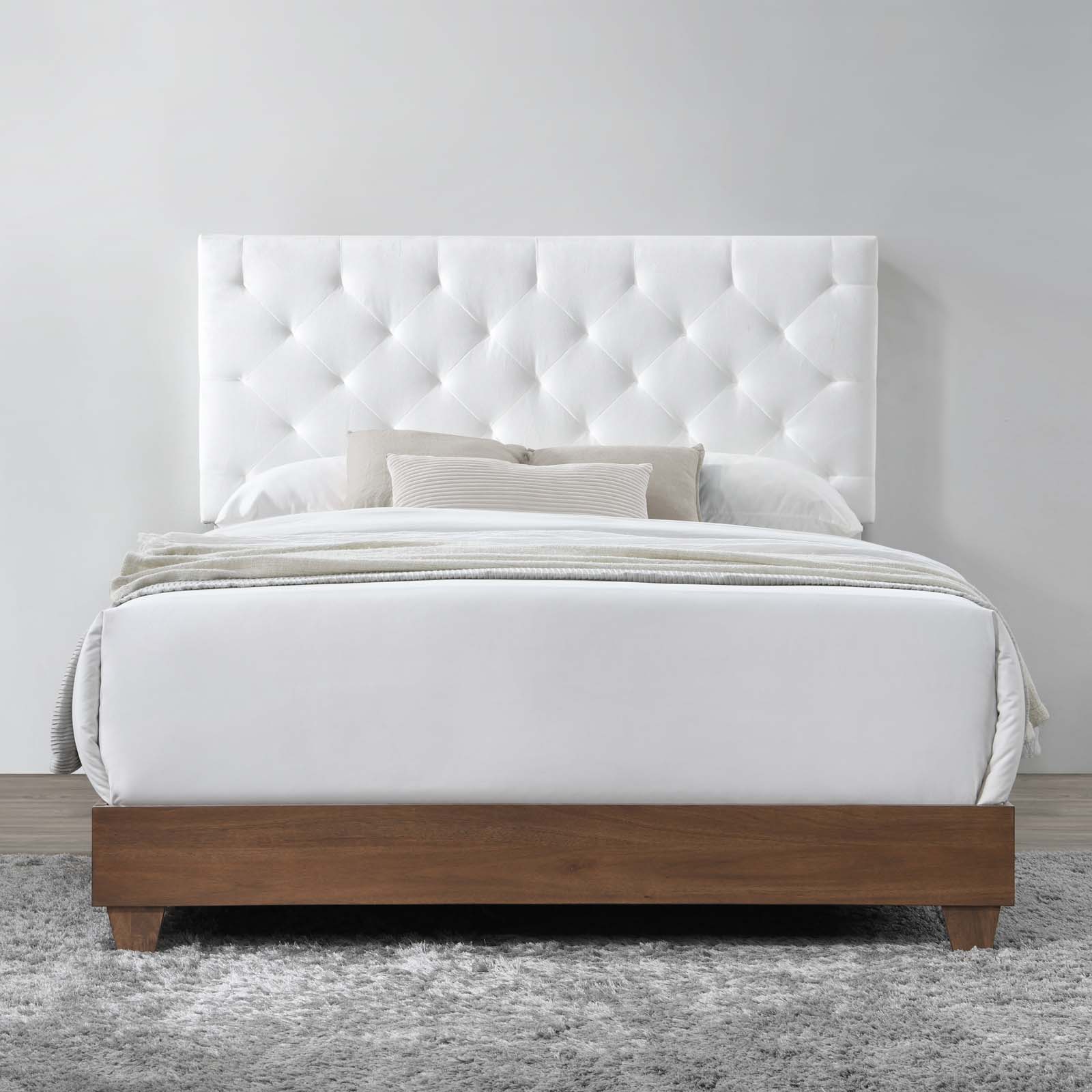Modway Rhiannon Diamond Tufted Upholstered Performance Velvet Queen Bed | Beds | Modishstore-14
