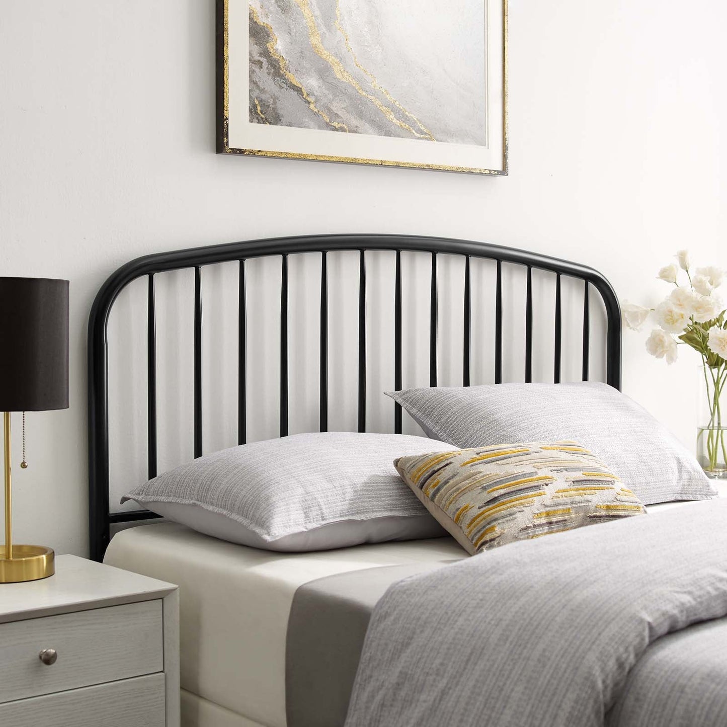 Nova Full Metal Headboard By Modway - MOD-6149 | Headboards | Modishstore
