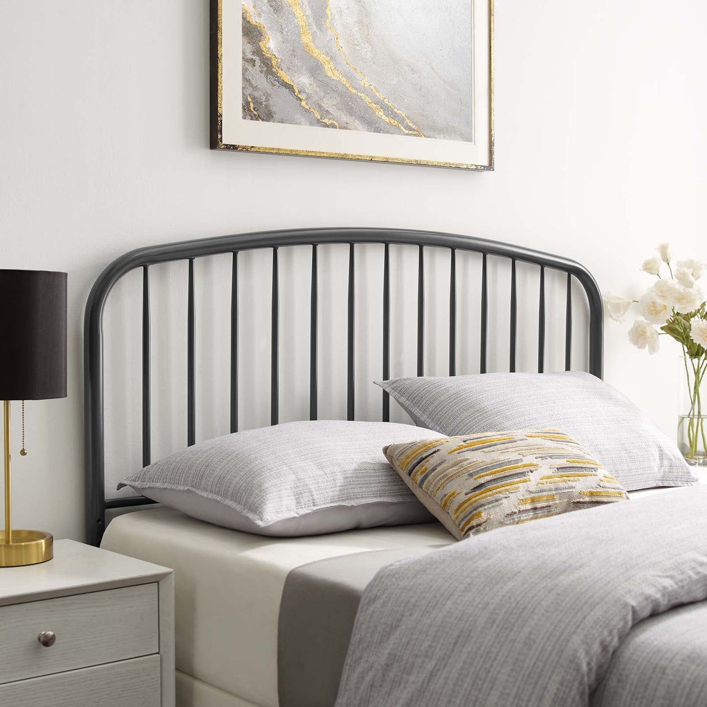 Nova King Metal Headboard By Modway - MOD-6151 | Headboards | Modishstore