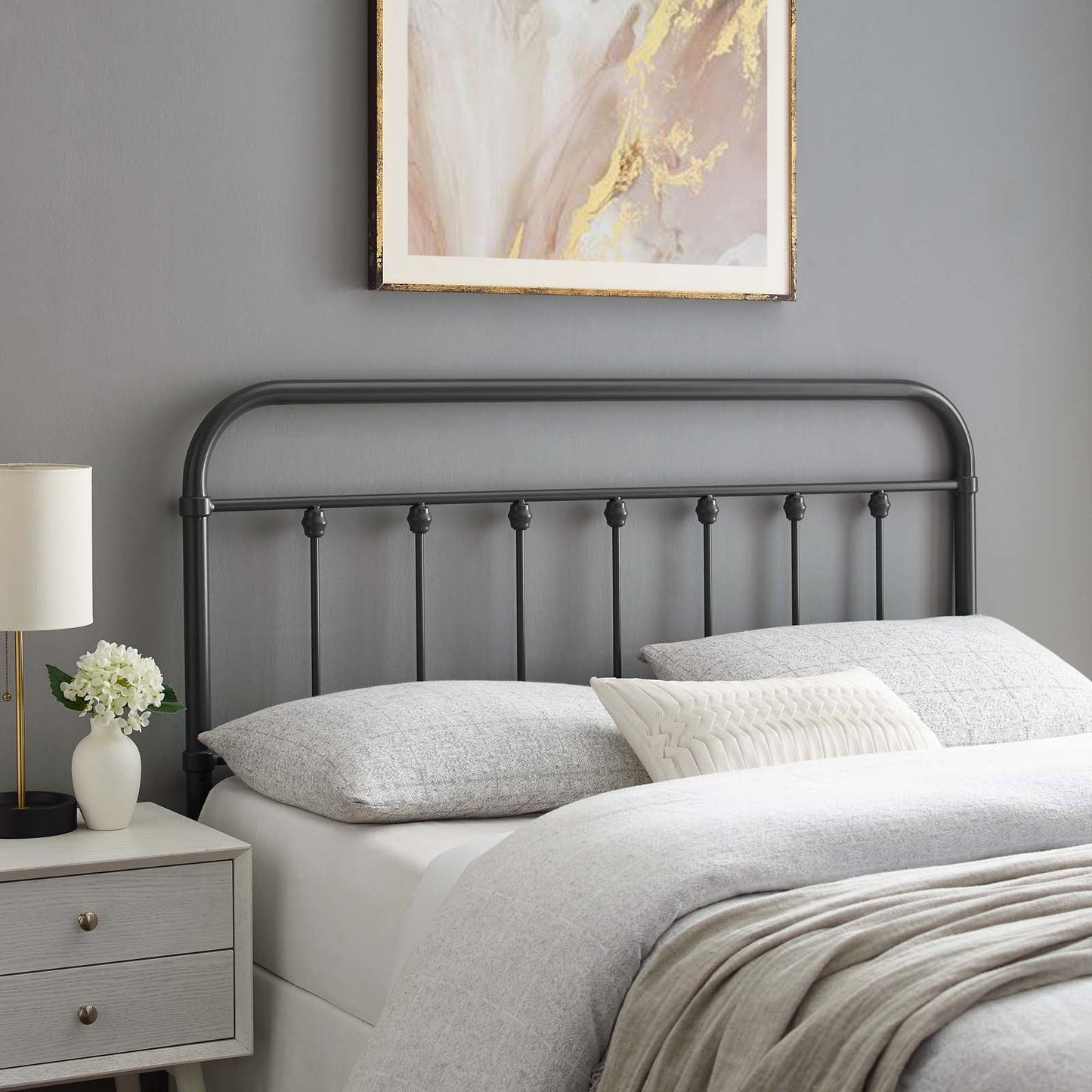 Sage Full Metal Headboard By Modway - MOD-6153 | Headboards | Modishstore - 19