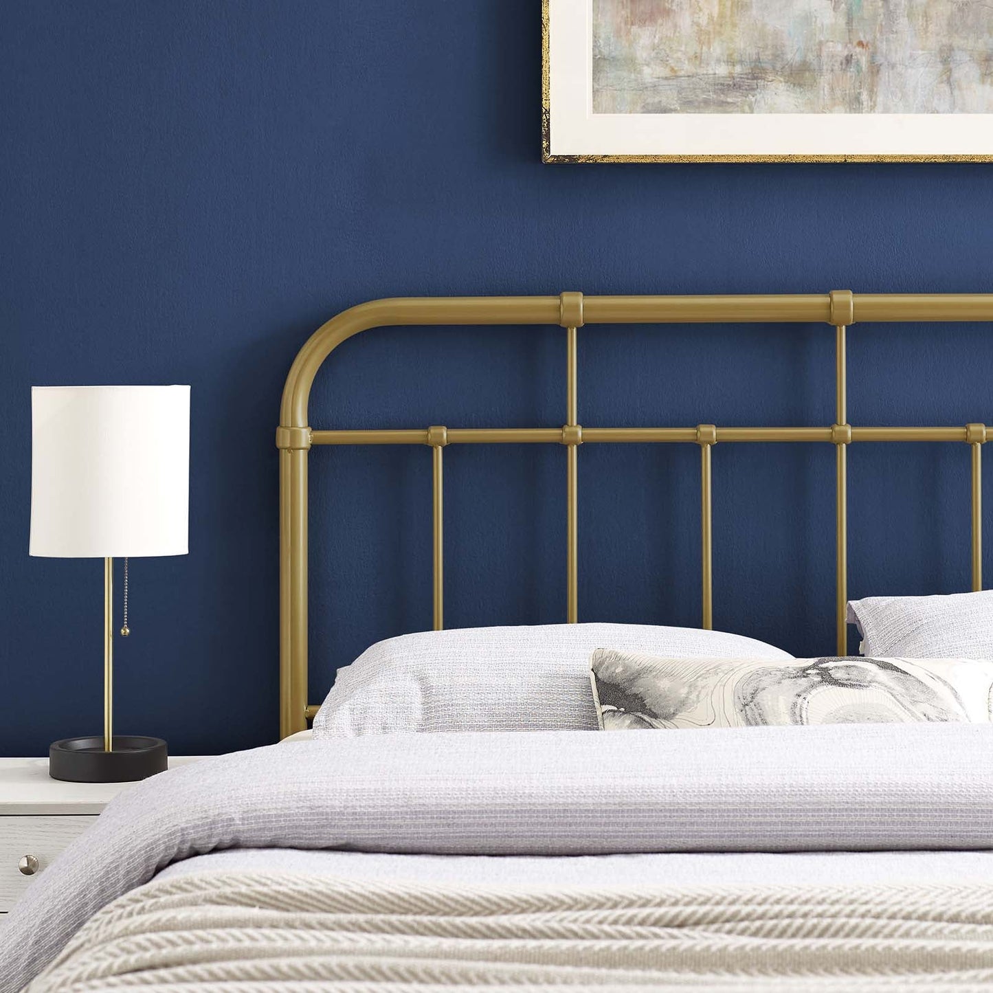 Alessia Queen Metal Headboard By Modway - MOD-6162 | Headboards - 12