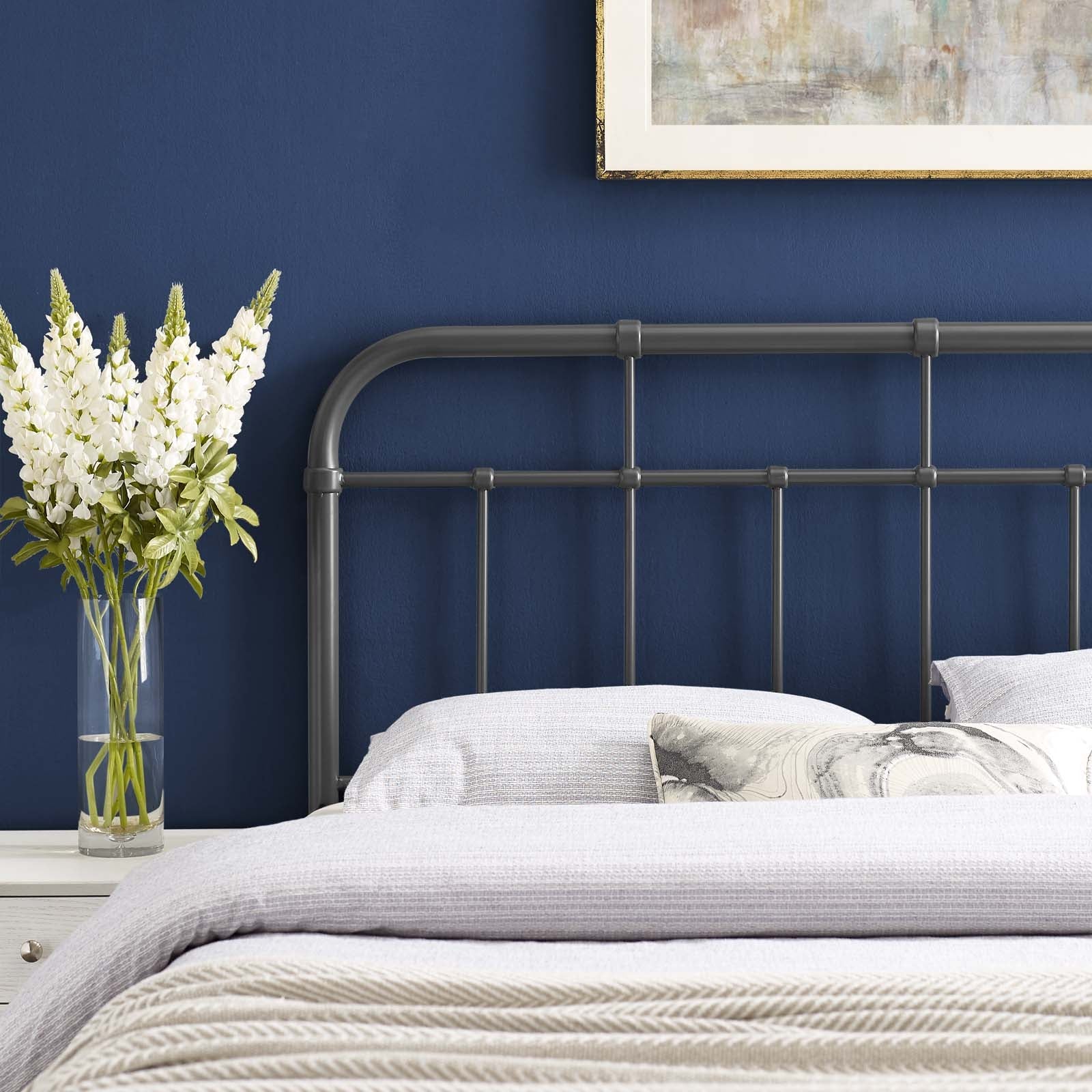 Alessia Queen Metal Headboard By Modway - MOD-6162 | Headboards - 17