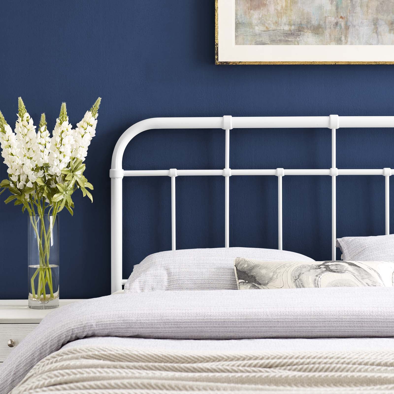 Alessia Queen Metal Headboard By Modway - MOD-6162 | Headboards - 23