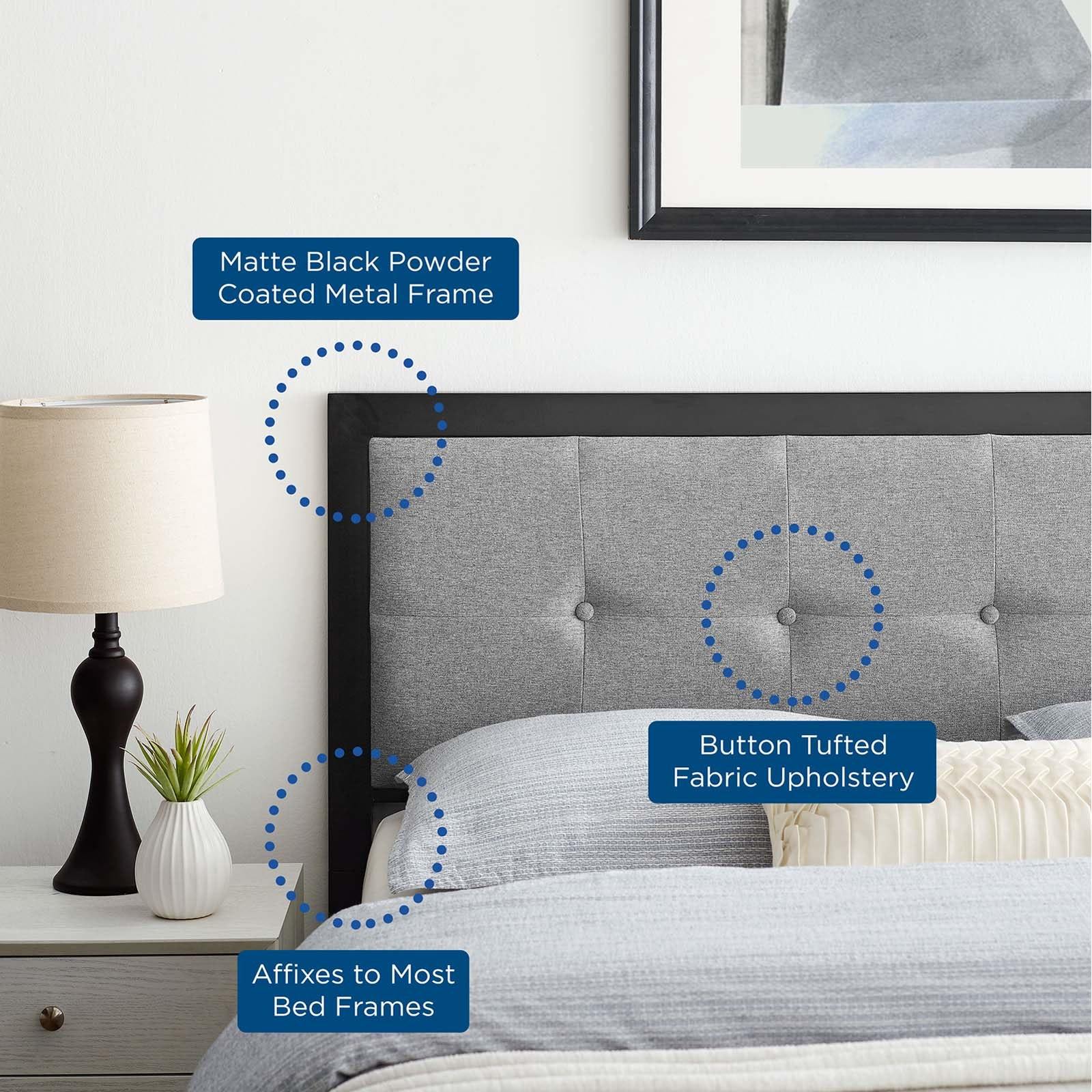 Modway Teagan Tufted Twin Headboard | Headboards | Modishstore-10