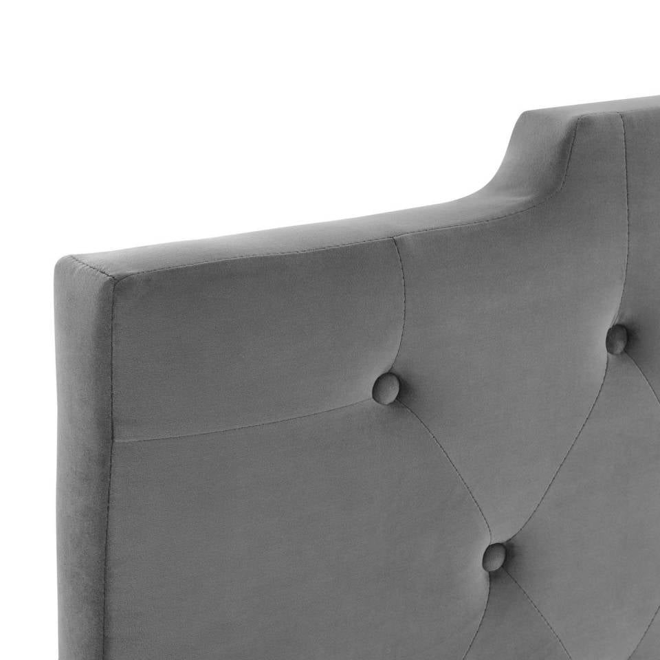 Modway Juliet Tufted Twin Performance Velvet Headboard | Headboards | Modishstore-4