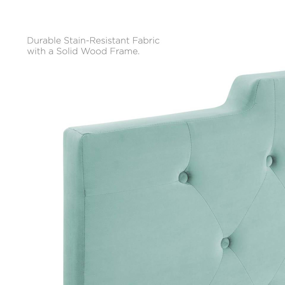 Modway Juliet Tufted King/California King Performance Velvet Headboard | Headboards | Modishstore-5