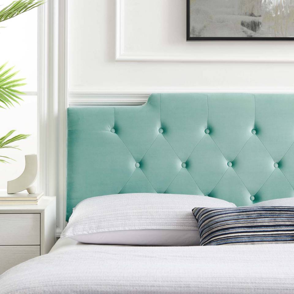 Modway Juliet Tufted King/California King Performance Velvet Headboard | Headboards | Modishstore-7