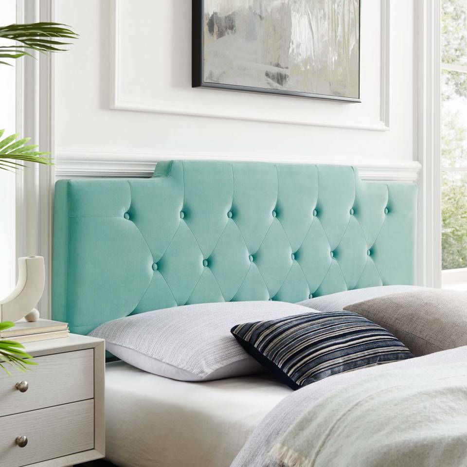 Modway Juliet Tufted King/California King Performance Velvet Headboard | Headboards | Modishstore