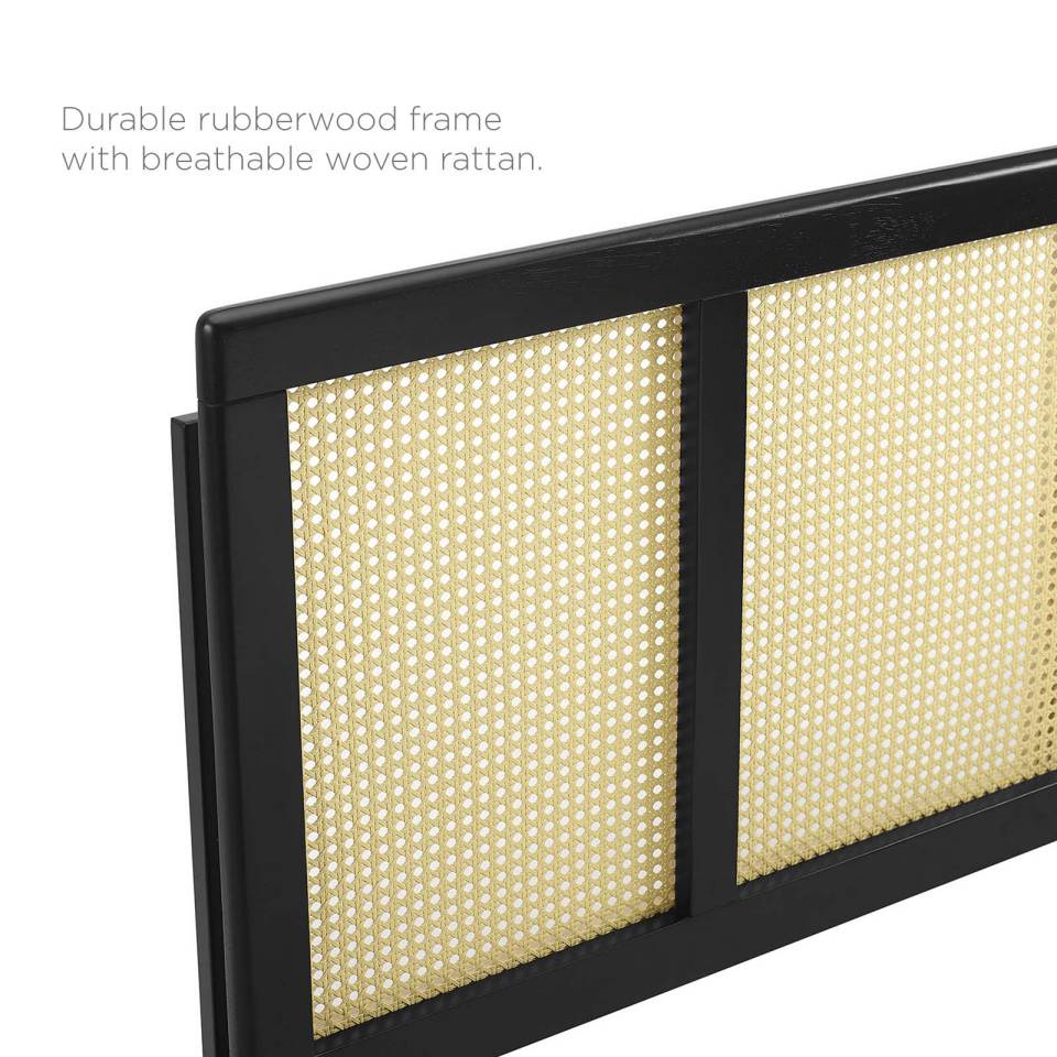 Modway Delmare Cane Full Headboard | Headboards | 