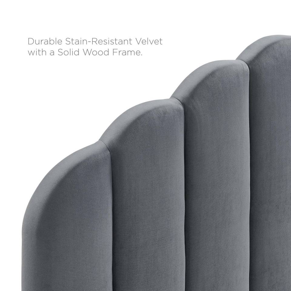 Modway Veronique Full/Queen Performance Velvet Headboard | Headboards | Modishstore-5
