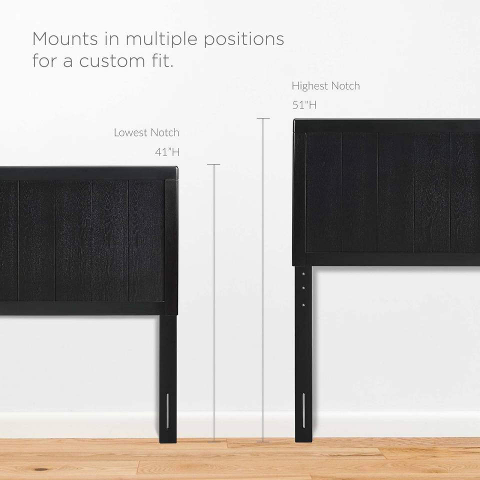 Modway Robbie Twin Wood Headboard | Headboards | Modishstore-6