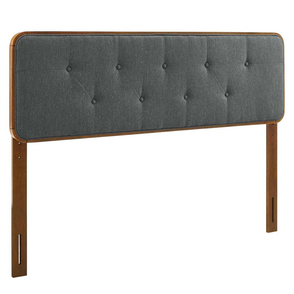 Modway Collins Tufted Twin Fabric and Wood Headboard | Headboards | 