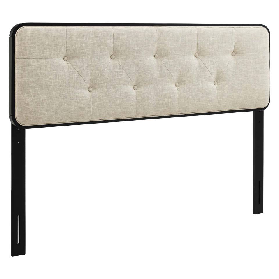 Modway Collins Tufted Queen Fabric and Wood Headboard | Headboards | 