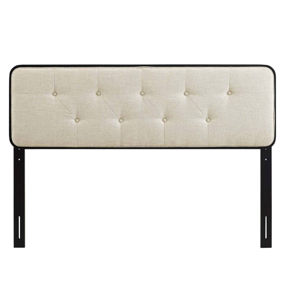 Modway Collins Tufted Queen Fabric and Wood Headboard | Headboards | 