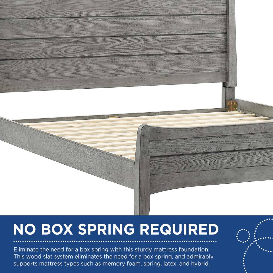 Modway Georgia Full Wood Platform Bed | Beds | 