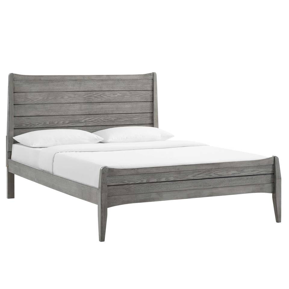 Modway Georgia King Wood Platform Bed | Beds | 
