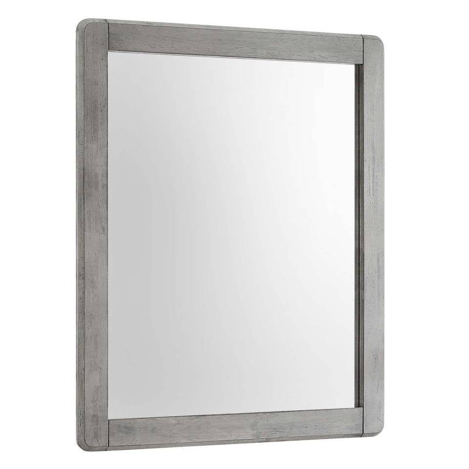 Modway Georgia Wood Mirror | Mirrors | 
