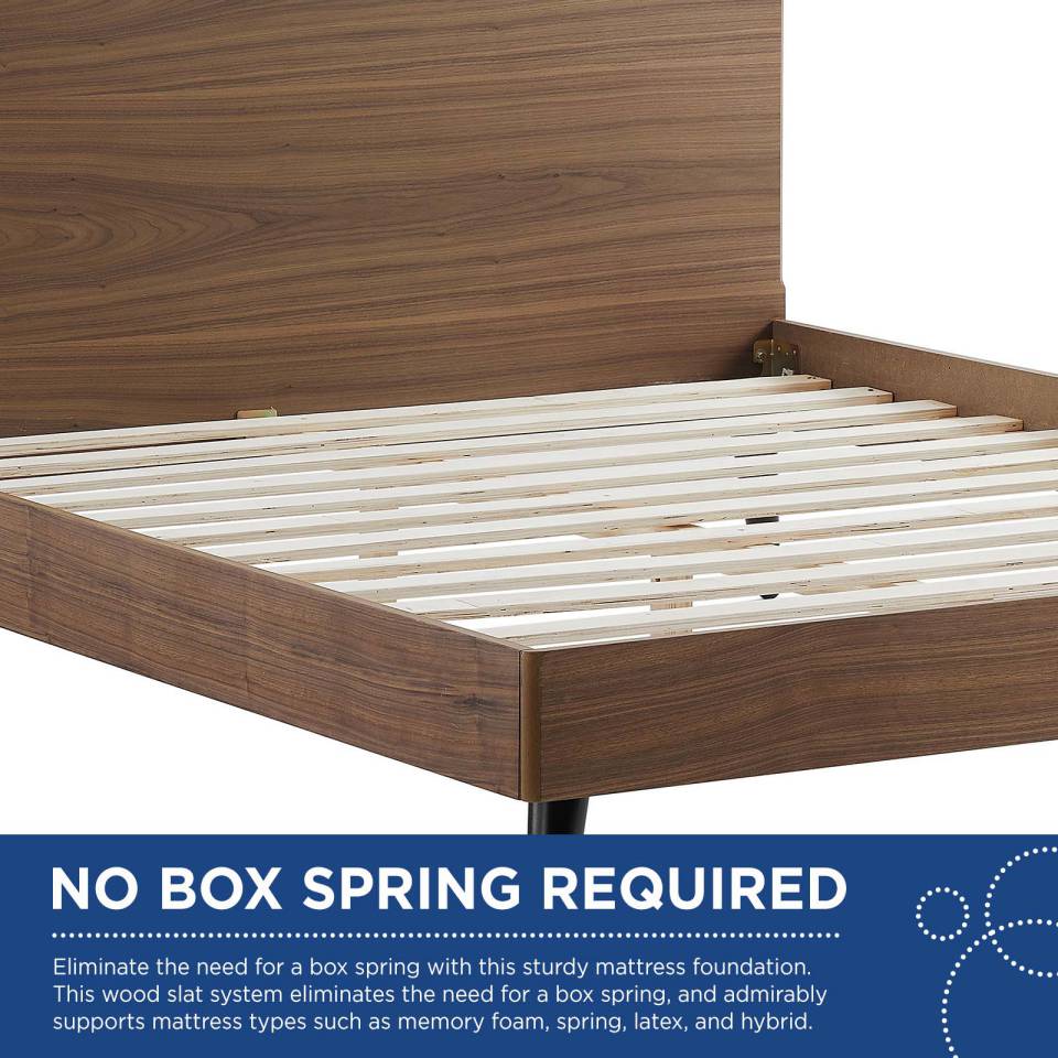 Modway Bronwen Queen Wood Platform Bed | Beds | 