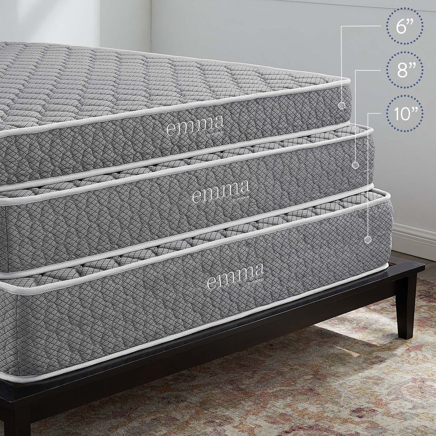Modway Emma 8" Full Mattress | Mattresses | 
