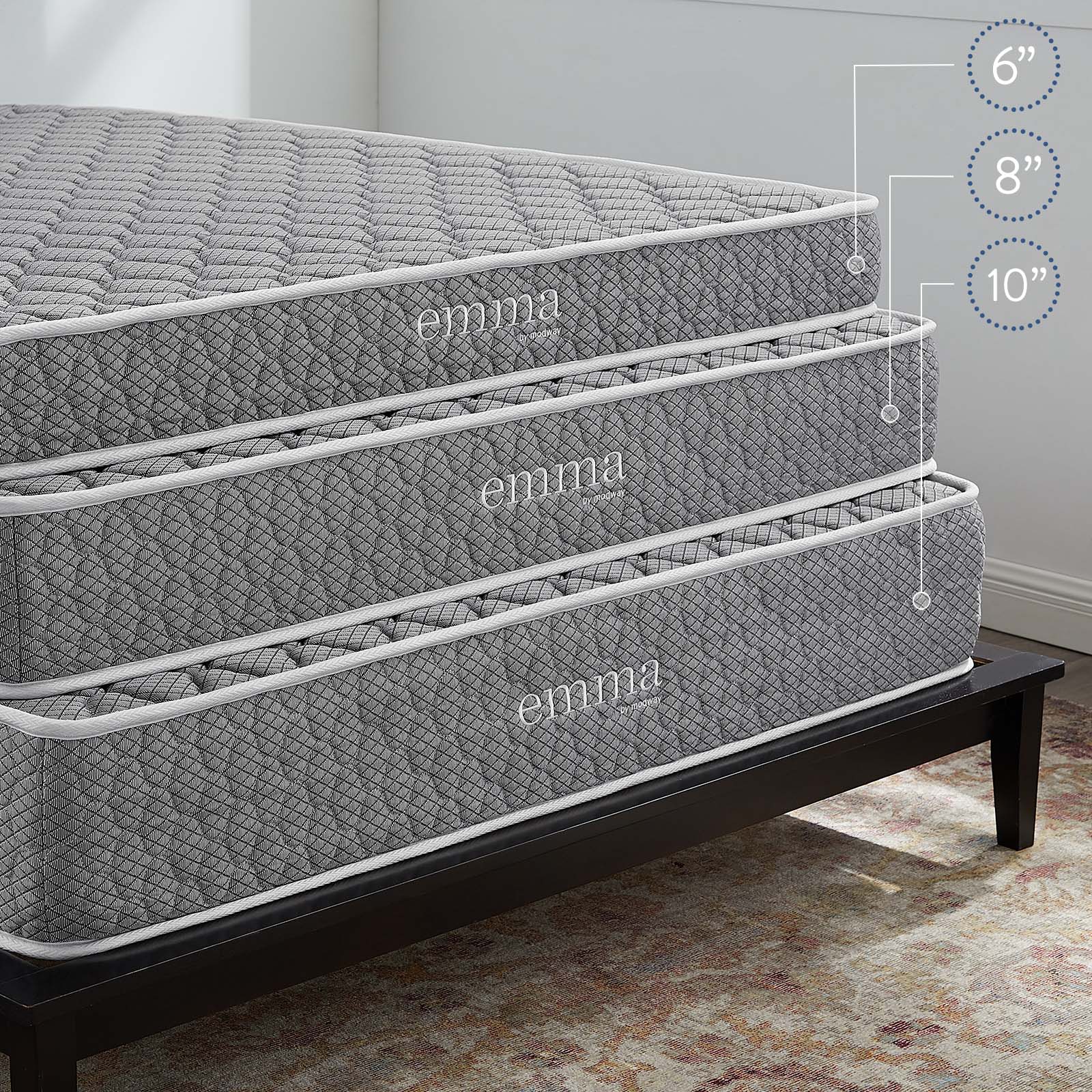 Modway Emma 10" Full Mattress | Mattresses | 