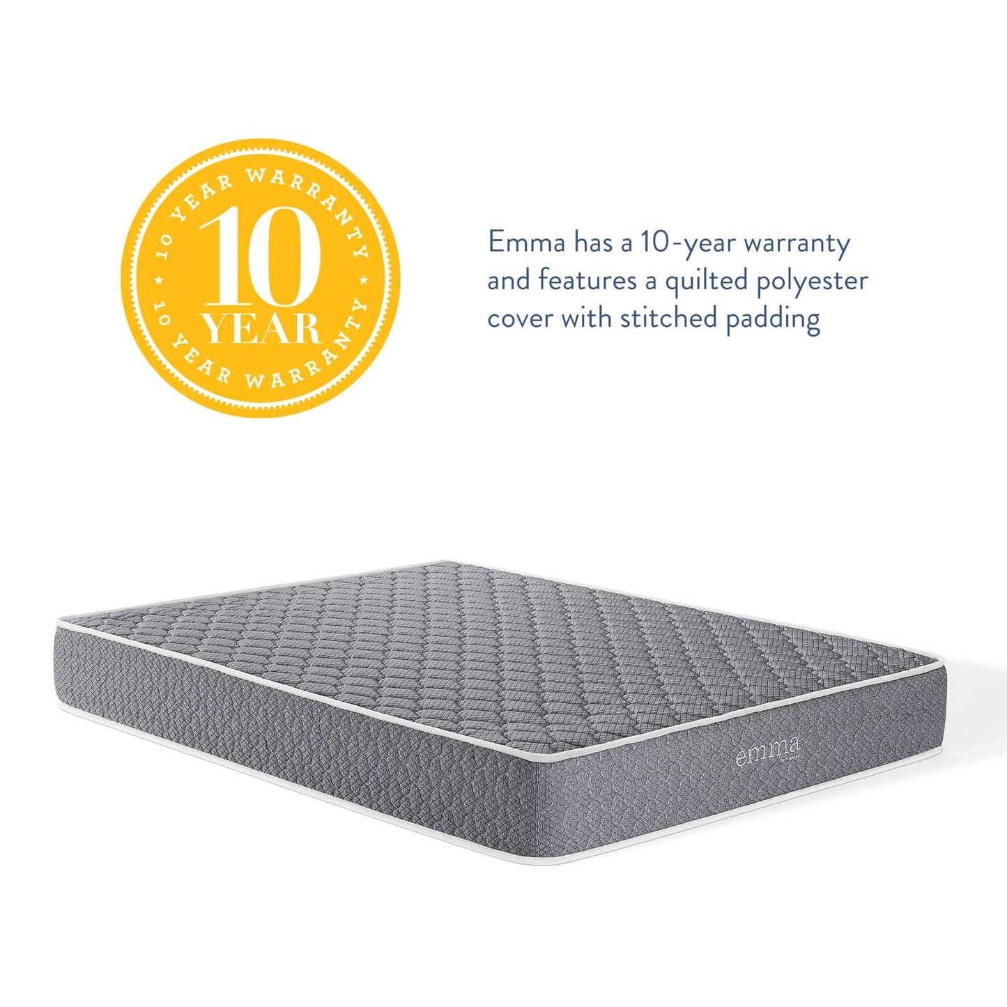 Modway Emma 10" King Mattress | Mattresses | 