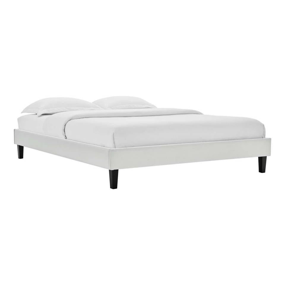 Modway Reign Full Performance Velvet Platform Bed Frame | Beds | Modishstore-7