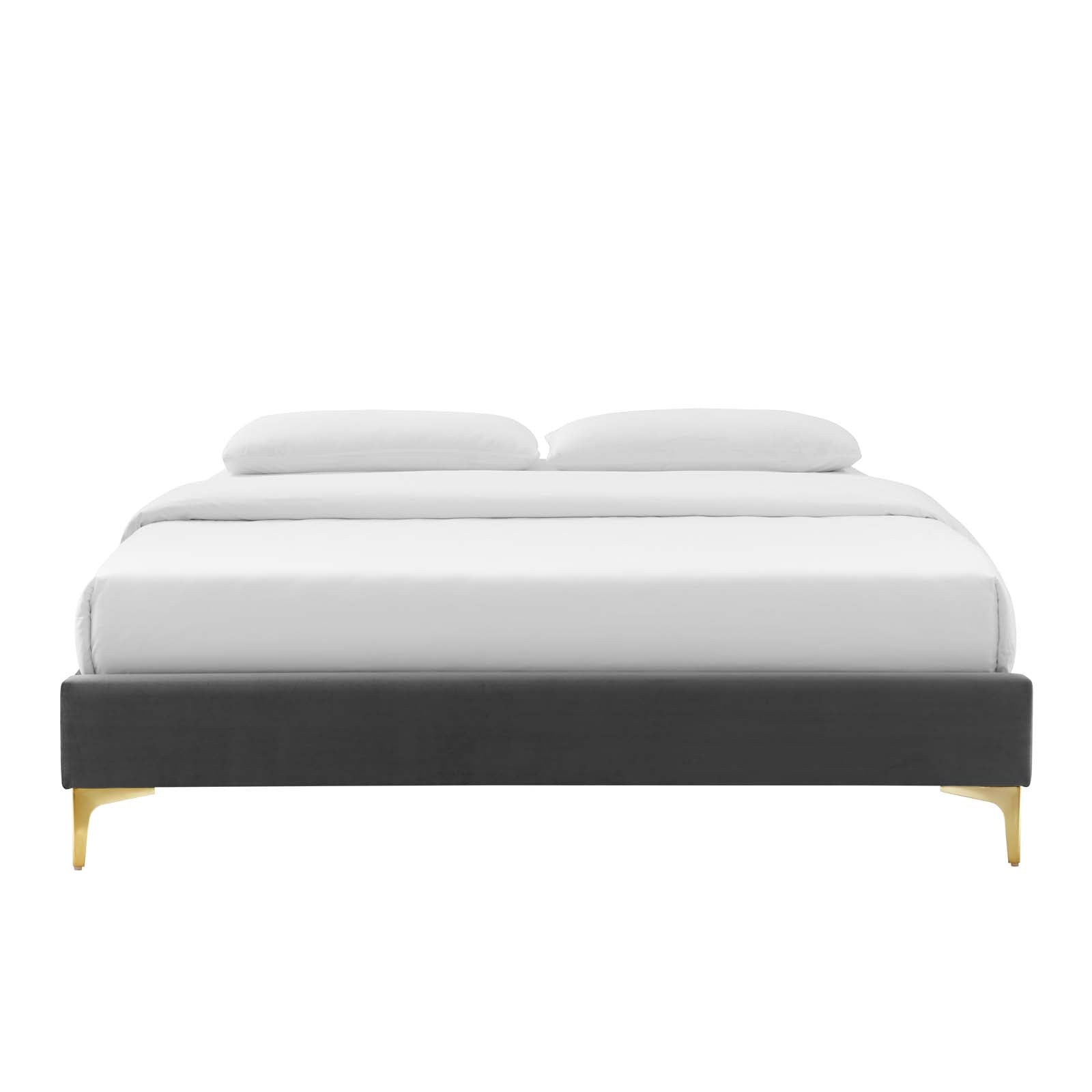 Modway Sutton Queen Performance Velvet Bed Frame |  | Modishstore-6