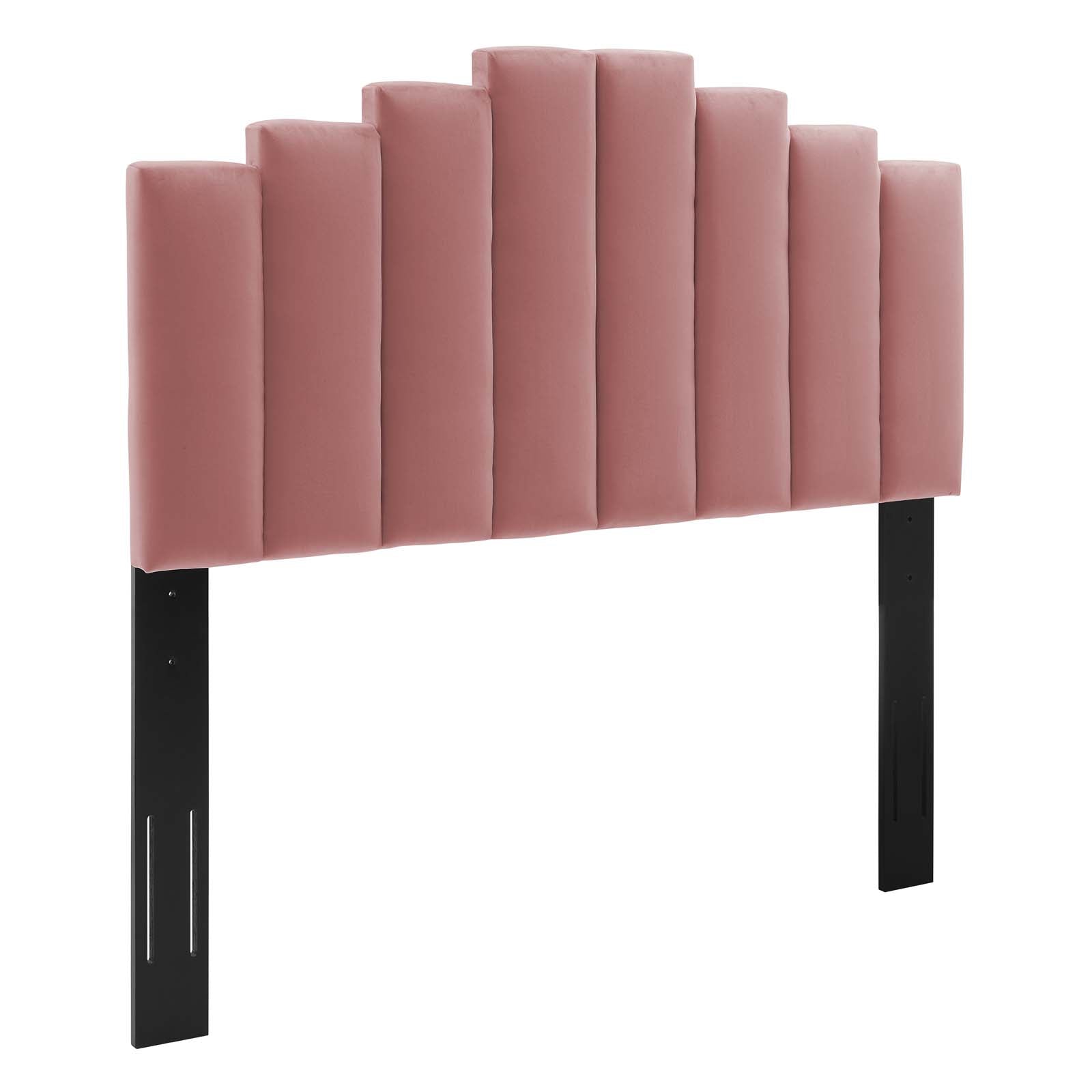 Noelle Performance Velvet Twin Headboard By Modway | Headboards | Modishstore-6