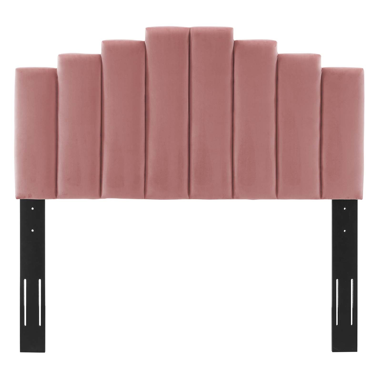 Noelle Performance Velvet Twin Headboard By Modway | Headboards | Modishstore-8