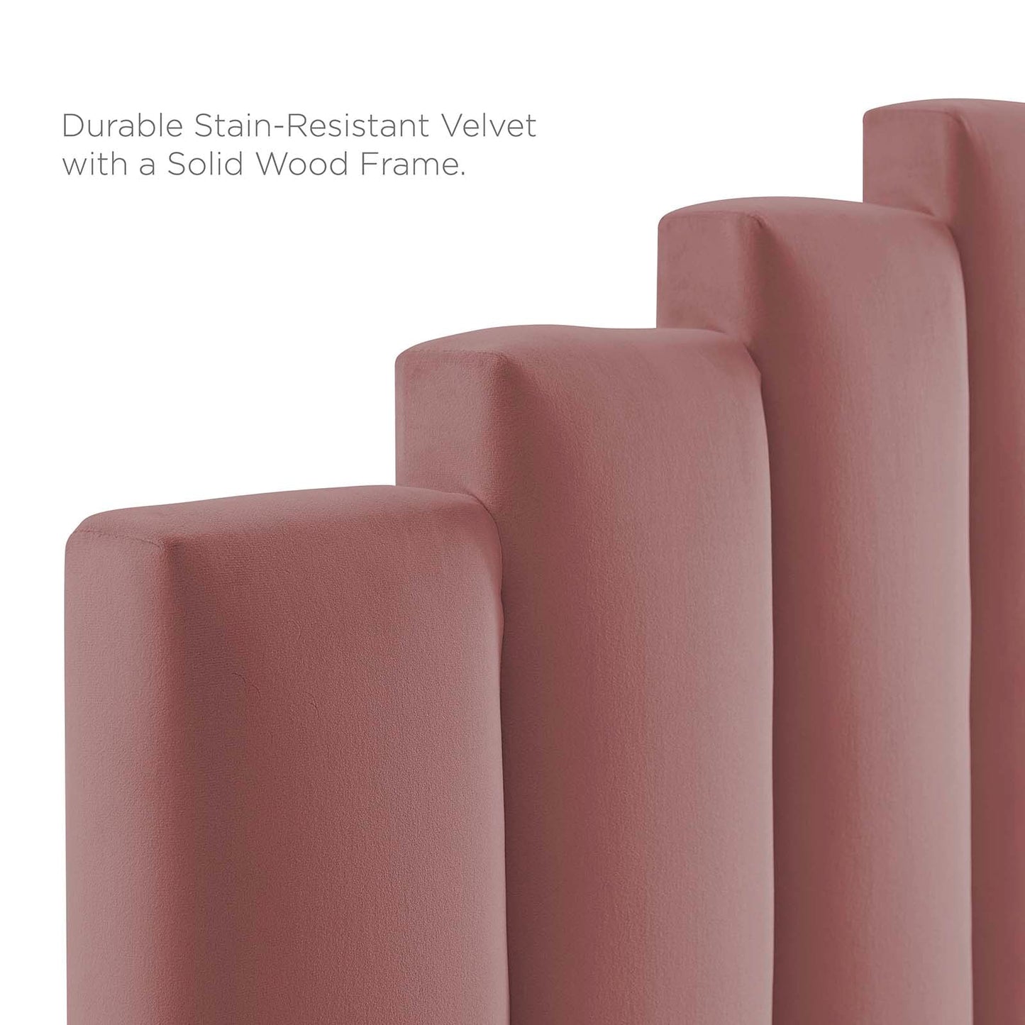 Noelle Performance Velvet Twin Headboard By Modway | Headboards | Modishstore-10